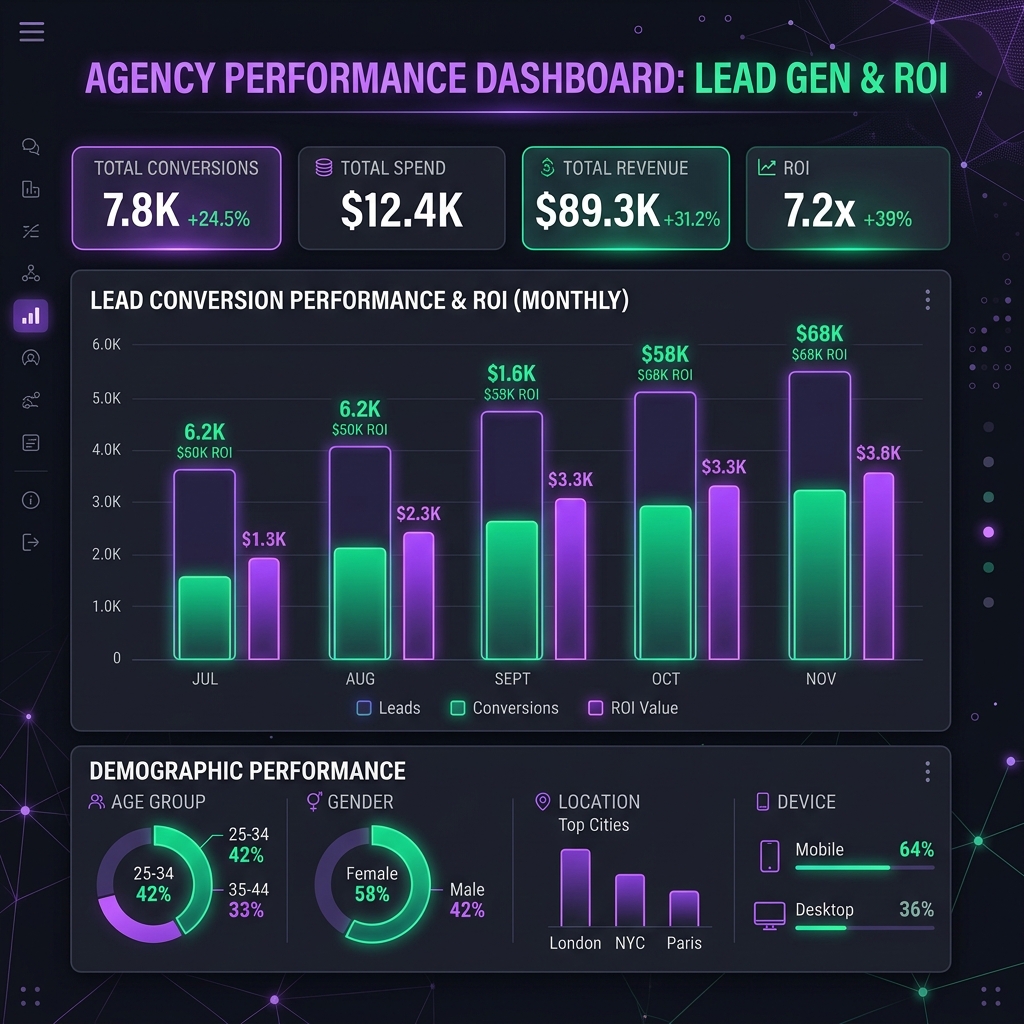 Digital Lead Gen Ad Campaign